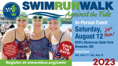 Against the Tide In Person August 12th on Cape Cod and Virtually – Help Prevent Breast Cancer