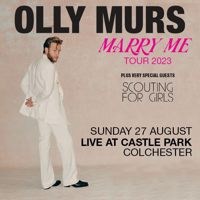Olly Murs Marry Me Tour, Castle Park, Colchester, Colchester, England, United Kingdom