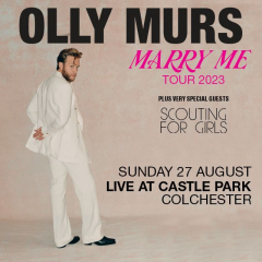 Olly Murs Marry Me Tour, Castle Park, Colchester
