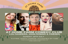 Home Farm Comedy Club With Lou Sanders, John Robins And Friends