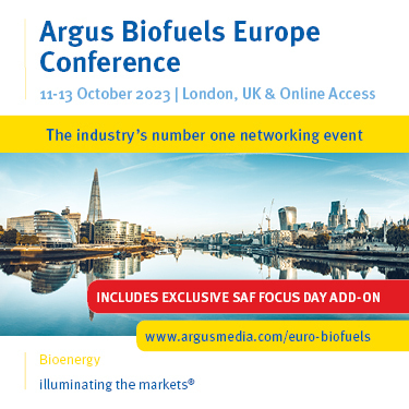Argus Biofuels Europe Conference, Online Event