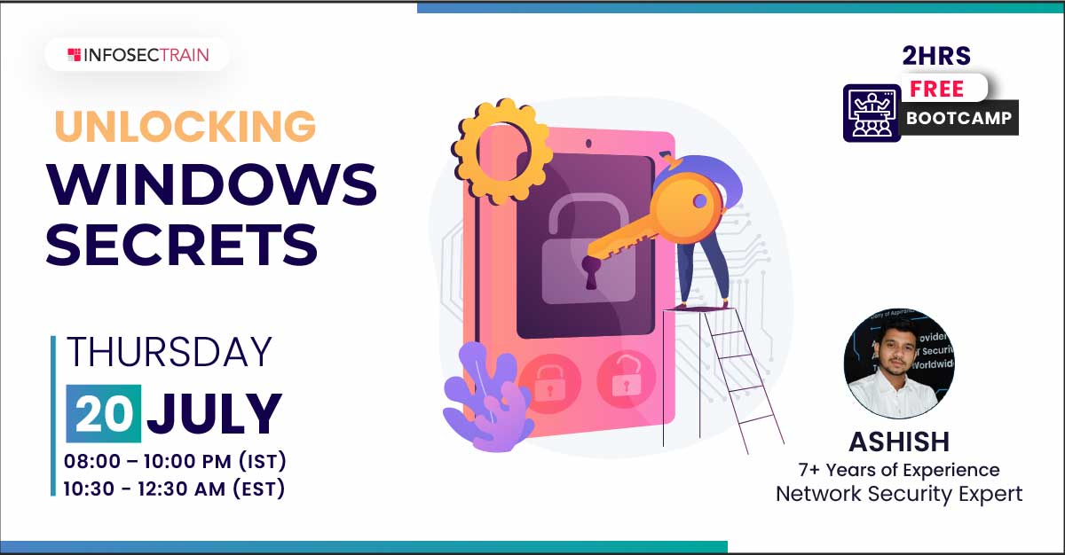 Free Webinar For Unlocking Windows Secrets by Ashish, Online Event