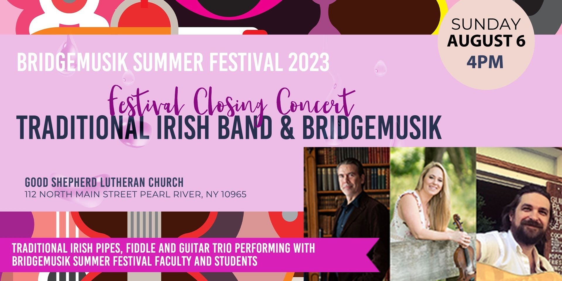 Traditional Irish Band and BridgeMusik - Festival Closing Concert, Pearl River, New York, United States