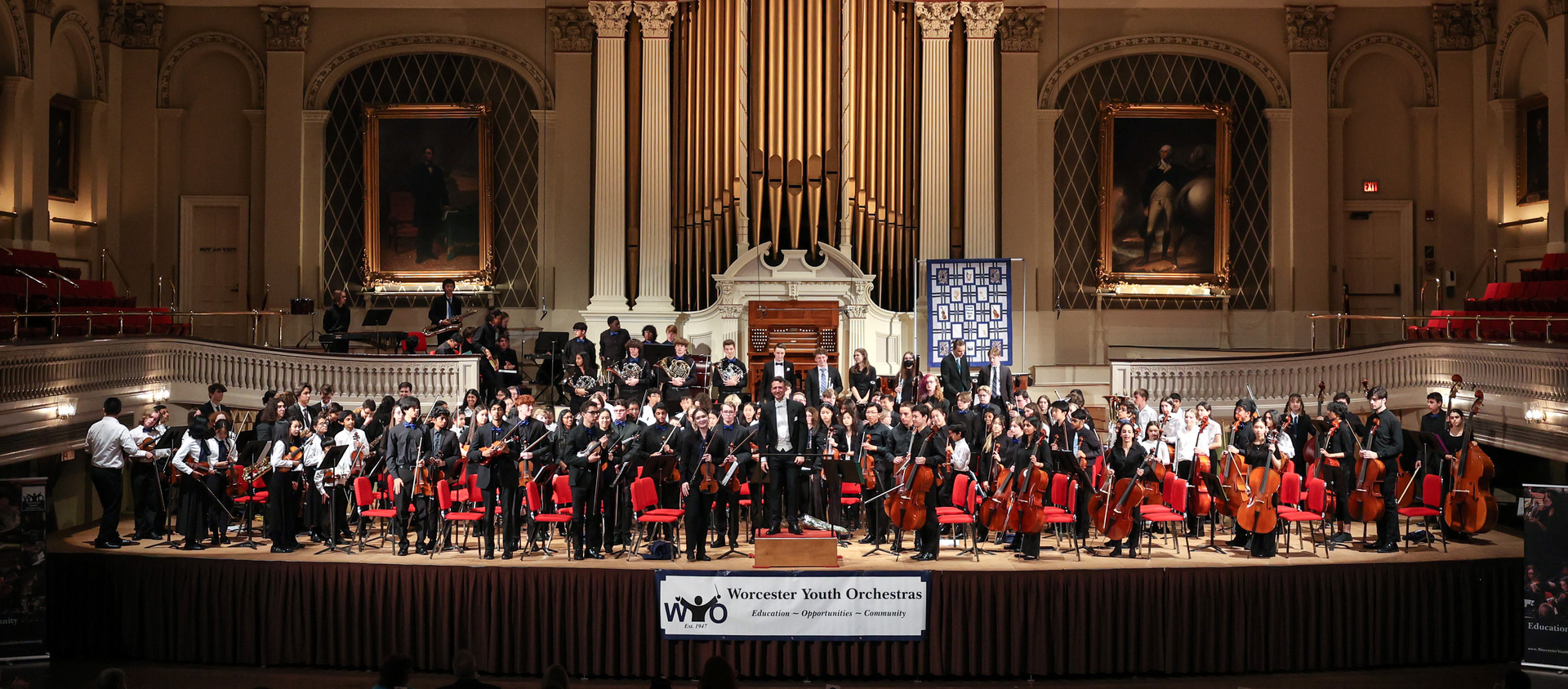 Worcester Youth Orchestras Fall Auditions, Worcester, Massachusetts, United States
