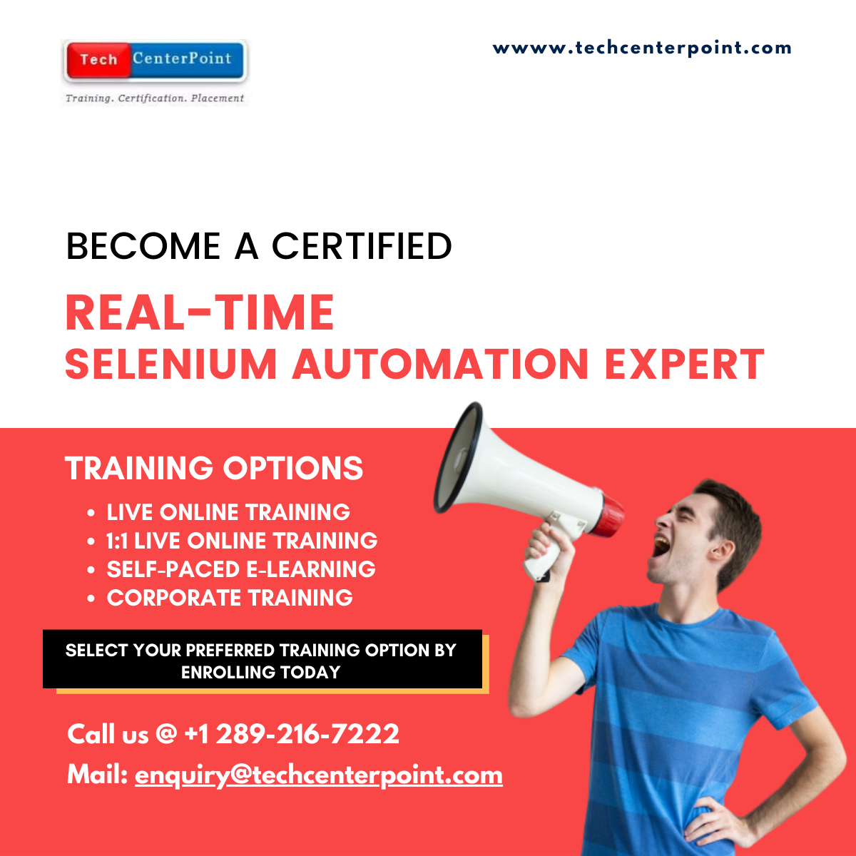 Selenium Training With Live Project & Certification, Online Event