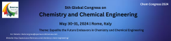 5th Global Congress on Chemistry and Chemical Engineering, Rome, Lazio, Italy