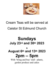 Cream Teas at Caistor Church