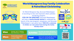 World Mangrove Day Family Celebration and Patrol Boat Christening
