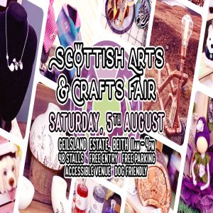 Scottish Arts And Crafts Fair, 5th August - Geilsland Estate, Beith, Beith, Scotland, United Kingdom