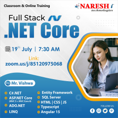 Attend Free Demo On Full Stack .Net Core - NareshIT