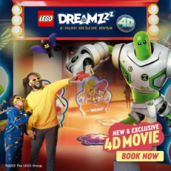 LEGO® DREAMZzz™ Movie Premiere - New 4D Movie Event at LEGOLAND Discovery Center Michigan
