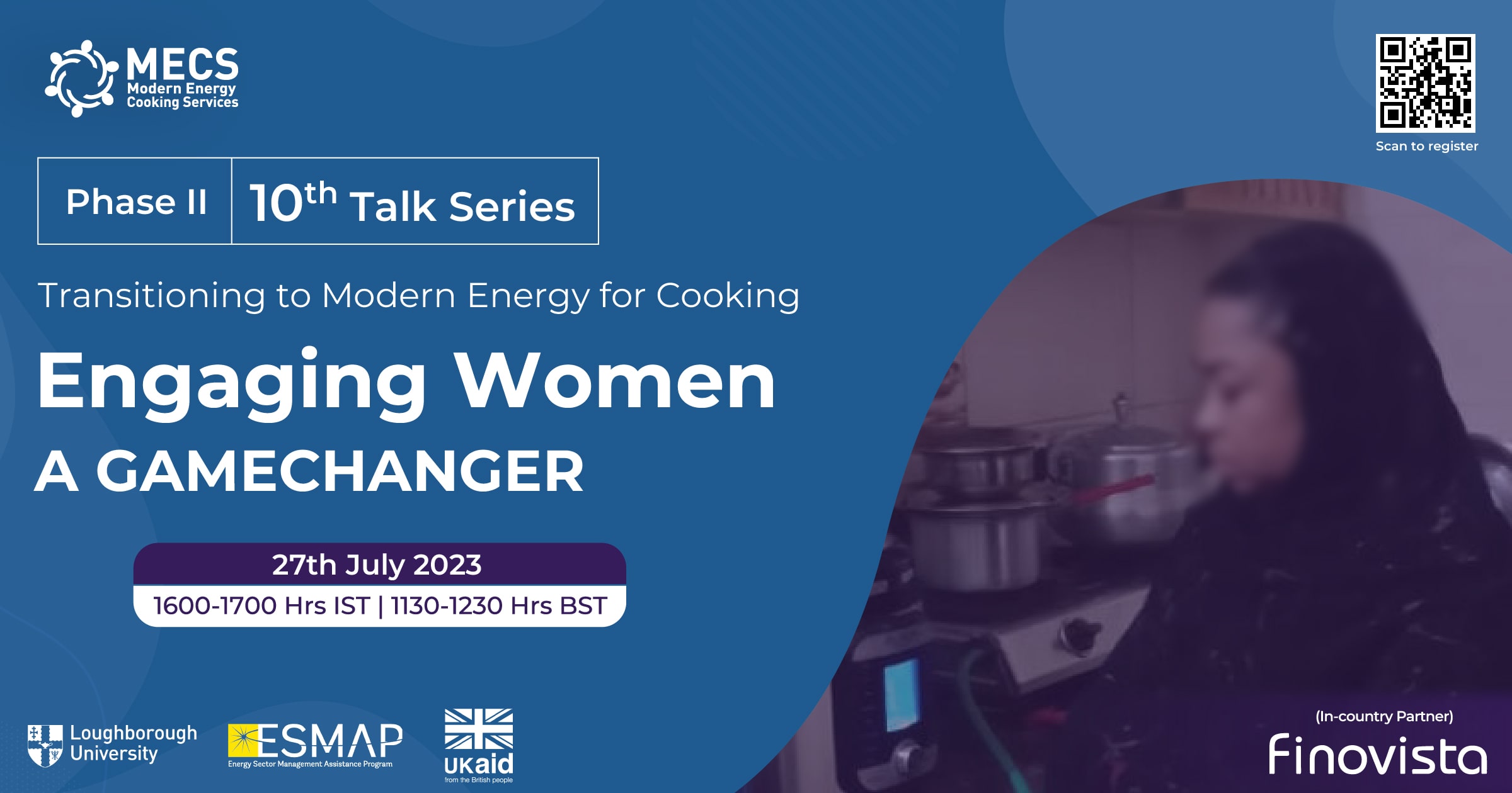 Transitioning To Modern Energy For Cooking: Engaging Women, A Game Changer., Online Event