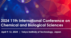 2024 11th International Conference on Chemical and Biological Sciences (ICCBS 2024)