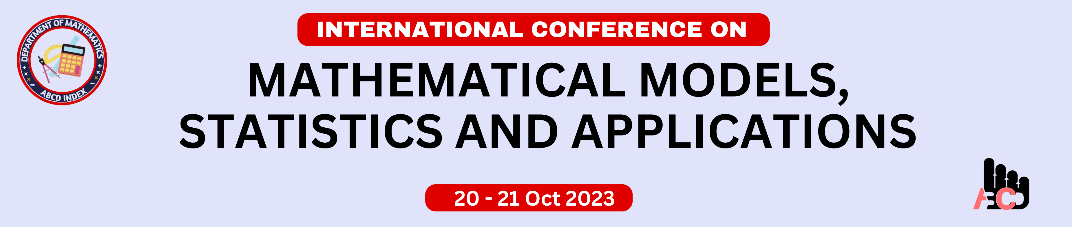 International Conference on Mathematical Models, Statistics and Applications (ICMMSA 2023), Bhopal, Madhya Pradesh, India