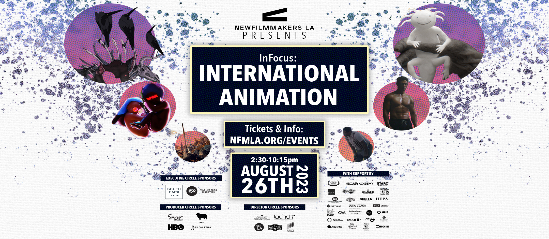 NFMLA Monthly Film Festival | InFocus: International Animation, Los Angeles, California, United States