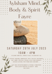 Aylsham Mind, Body And Spirit Fayre