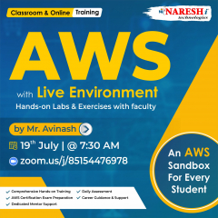 Best AWS Online Training by Mr. Avinash - Naresh IT