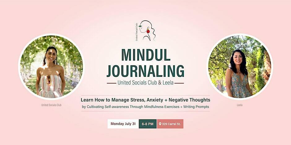 Mindful Journaling with United Socials Club + Mind Full Lee, Vancouver, British Columbia, Canada