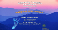 Making Music @ The Commons, Saturday, August 26, 2023, King Commons Park, Johnson City