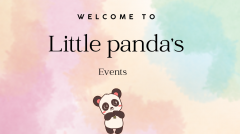 Little panda's Open mic