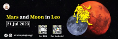 Mars and Moon in Leo