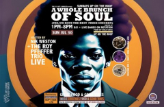 A Whole Brunch Of Soul with The Roy Pfeffer Trio (Live) + DJ Nik Weston up on the roof