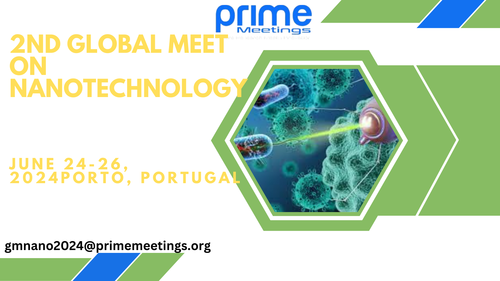 2nd Global Meet on Nanotechnology, Porto, Lisboa, Portugal