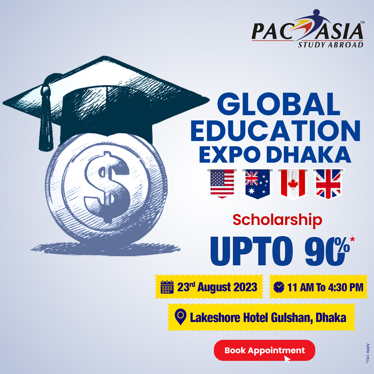 Global Education Expo | Education Fair 2023 | Education Expo Dhaka | Study Abroad, Dhaka, Bangladesh