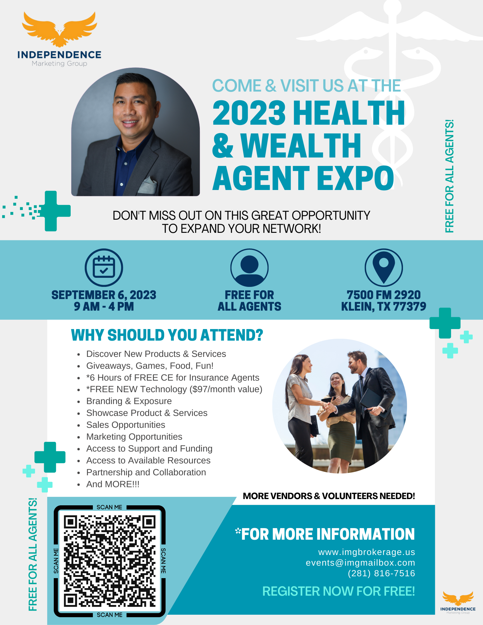 2023 Health, Wealth & Networking Agent Expo, Houston, Texas, United States