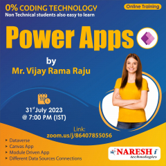 Online Free Demo On Power Apps Course in NareshIT
