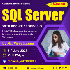 Free Demo On SQL Server by Mr. Vijay Kumar - NareshIT
