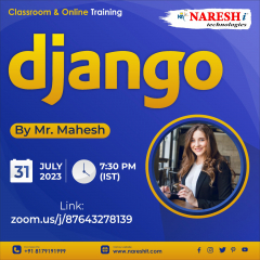 Free Demo On Django by Mr. Mahesh - NareshIT