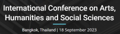 International Conference on Arts, Humanities and Social Sciences | Scopus & WoS Indexed