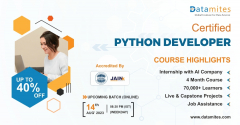 Certified Python Developer Course In Hyderabad