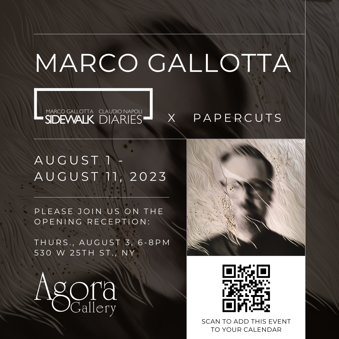 Marco Gallotta, Sidewalk Diaries | Papercuts, New York, United States