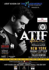 Atif Aslam Live Concert in New York