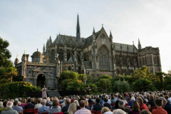 Experience Shakespeare's Twelfth Night in the enchanting gardens of Arundel Castle