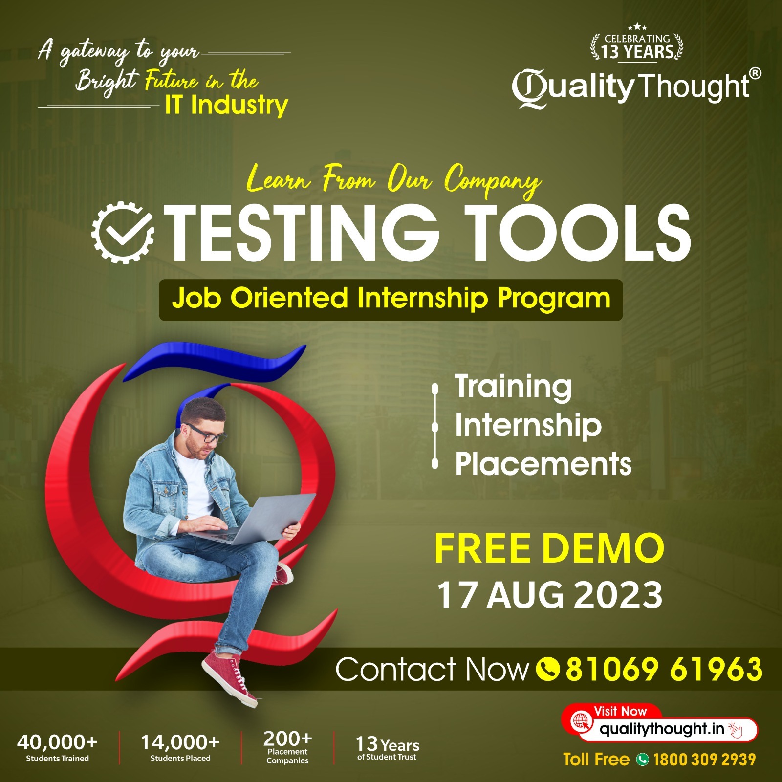 Testing Tools Training in Hyderabad, Hyderabad, Telangana, India