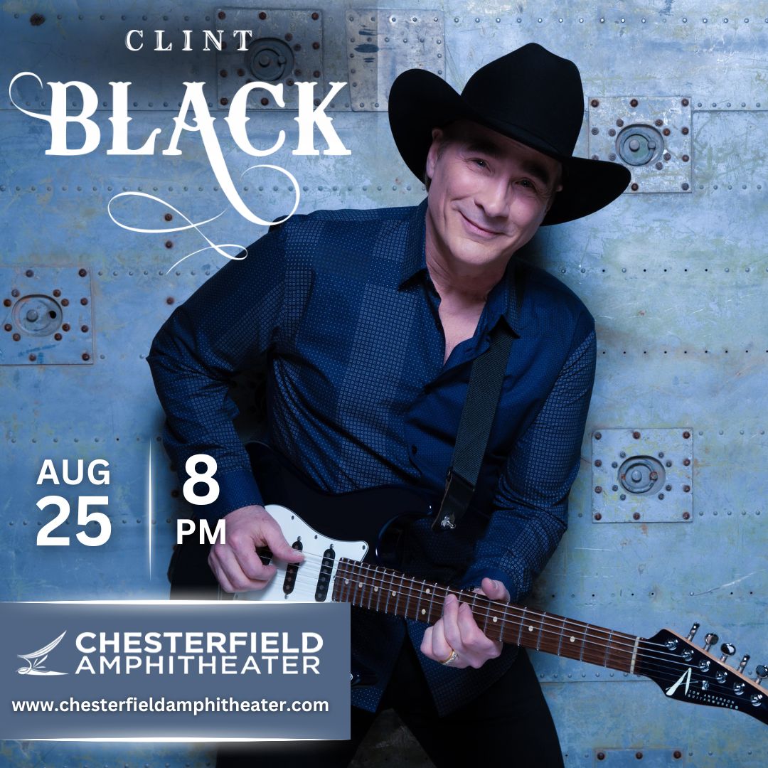 Clint Black LIVE at the Chesterfield Amphitheater, Chesterfield, Missouri, United States