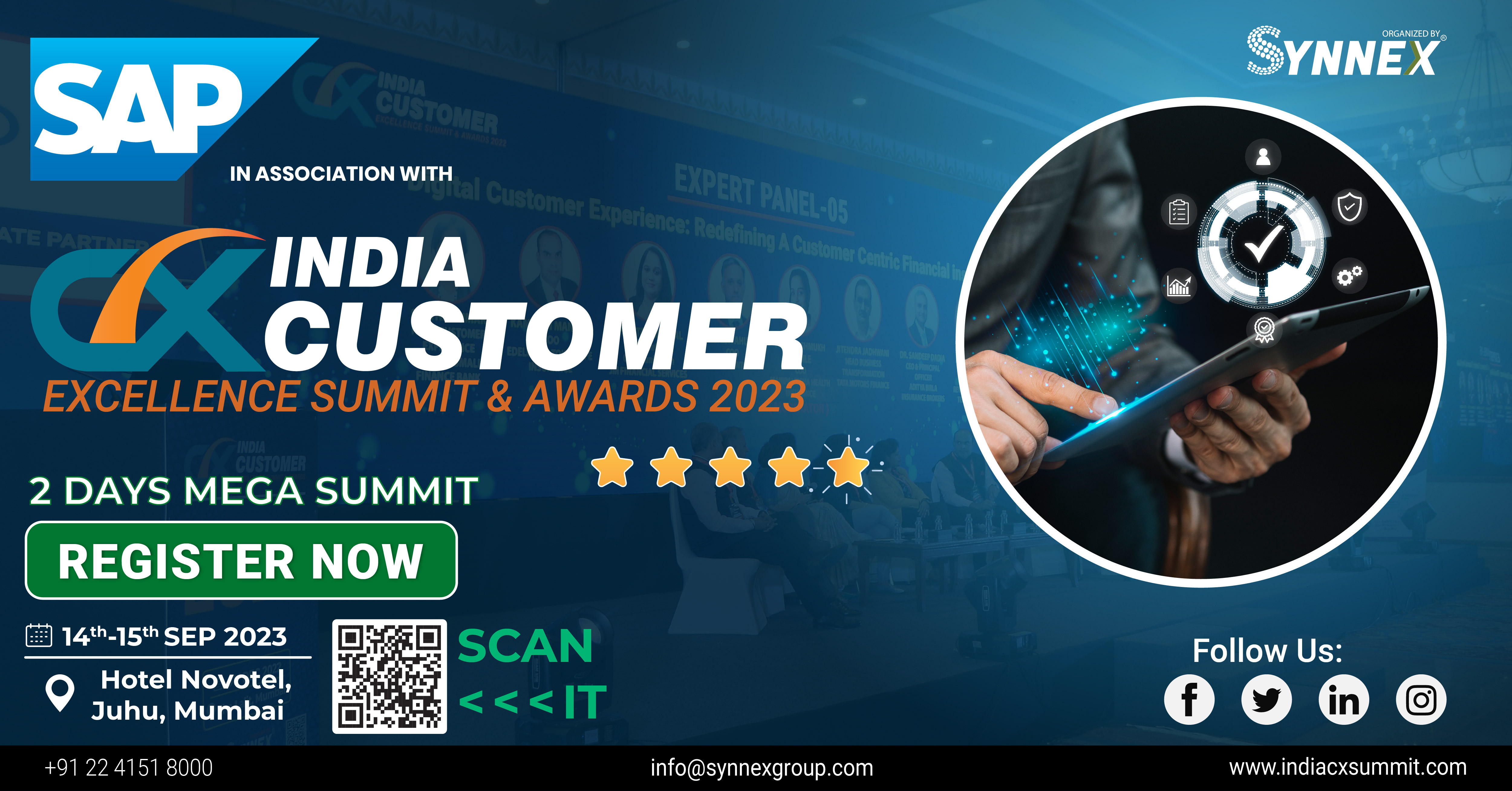 India CX Summit & Awards 2023, Mumbai, Maharashtra, India