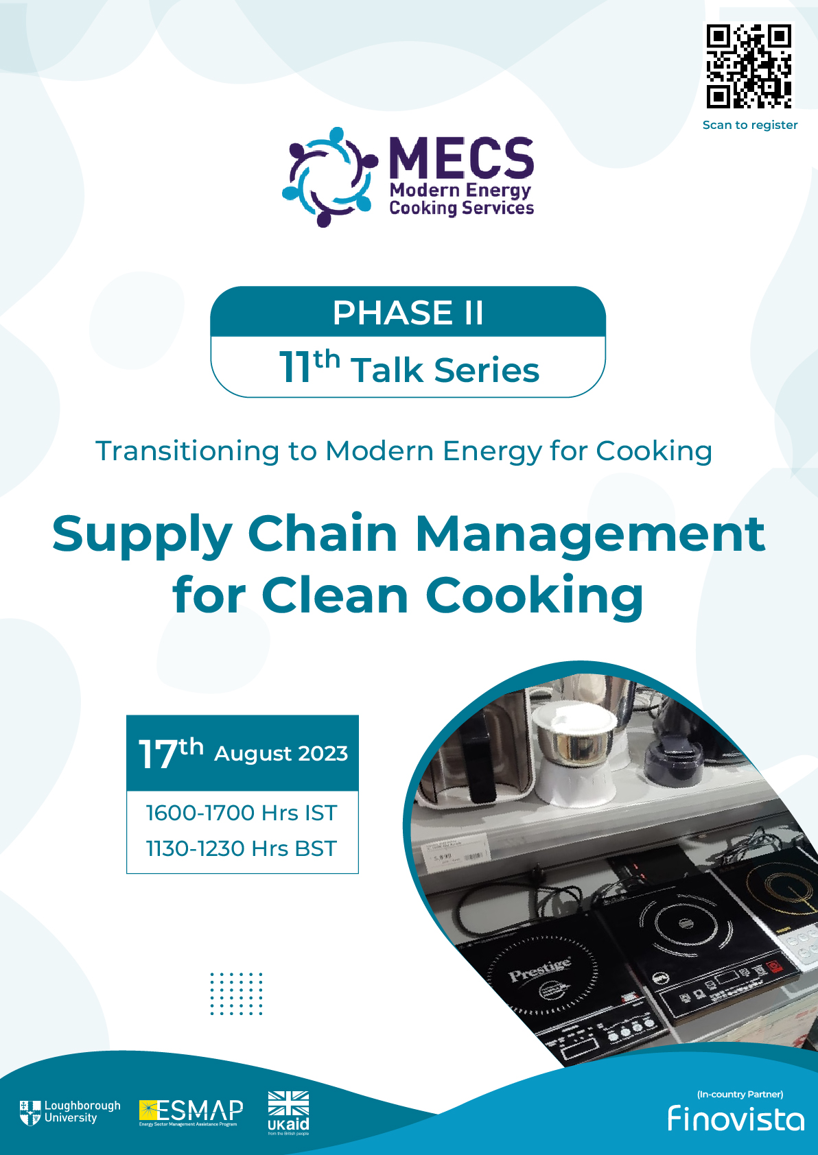 Transitioning to Modern Energy for Cooking: Supply Chain for Clean Cooking, Online Event