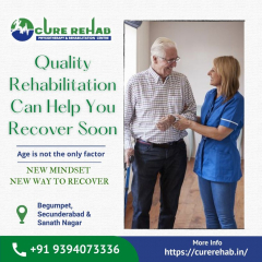 Cure Rehab Physiotherapy And Rehabilitation Centre | Rehabilitation Centre In Marredpally | Rehabilitation Centre In Begumpet