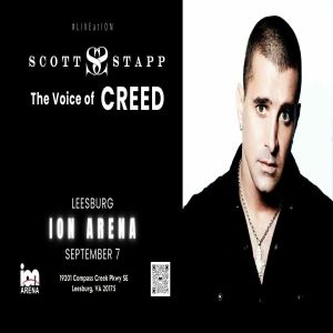 Scott Stapp The Voice of Creed, Leesburg, Virginia, United States