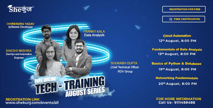 Online Tech Training Series | SheKunj, Online Event