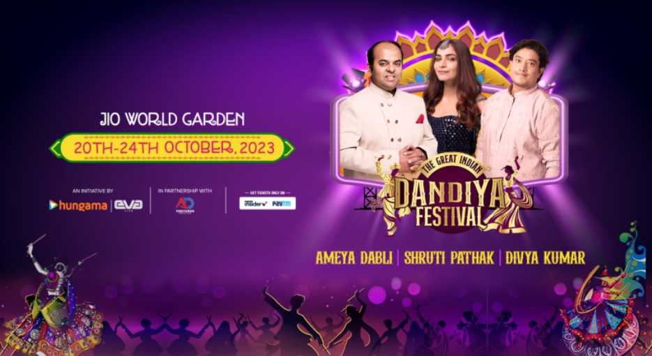 The Great Indian Dandiya Festival 2023, Mumbai, Maharashtra, India