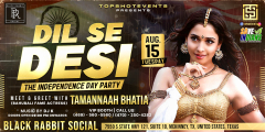 DIL SE DESI INDEPENDENCE DAY PARTY WITH TAMANNAAH BHATIA