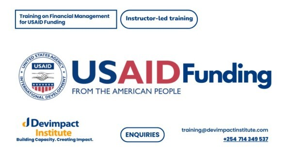 Training on Financial Management for USAID Funding, Devimpact Institute, Nairobi, Kenya