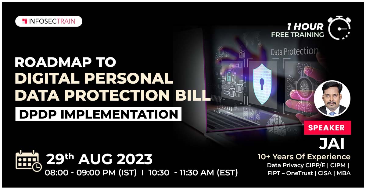 Free Webinar For Roadmap to DPDP Implementation, Online Event