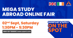 Azent Study Abroad Online Fair | Apply For 2024 Intakes