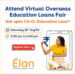 ELAN Virtual Overseas Education Loan Fair 2023